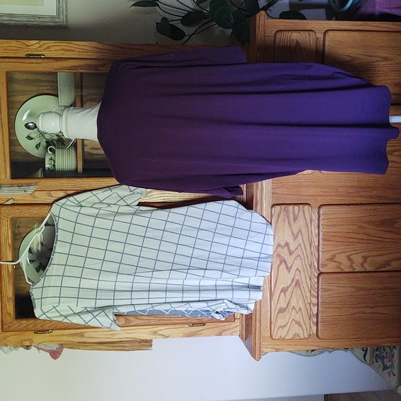 2 Large LulaRoe shirts - Picture 2 of 4